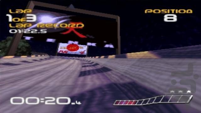 مسابقه ماشین فضایی - عکس بازی موبایلی اندروید