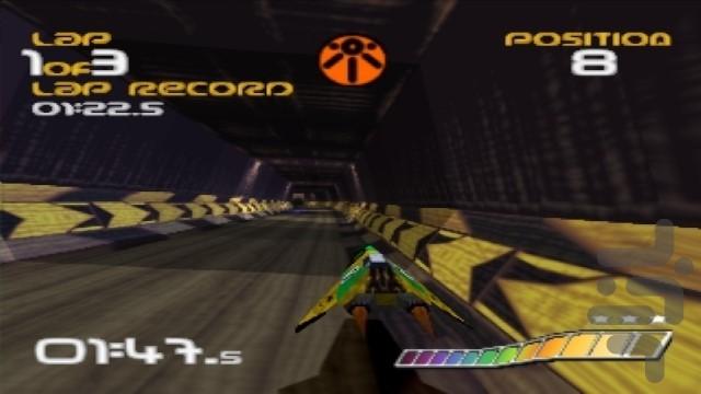 مسابقه ماشین فضایی - عکس بازی موبایلی اندروید