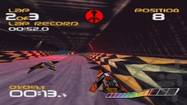 مسابقه ماشین فضایی - عکس بازی موبایلی اندروید