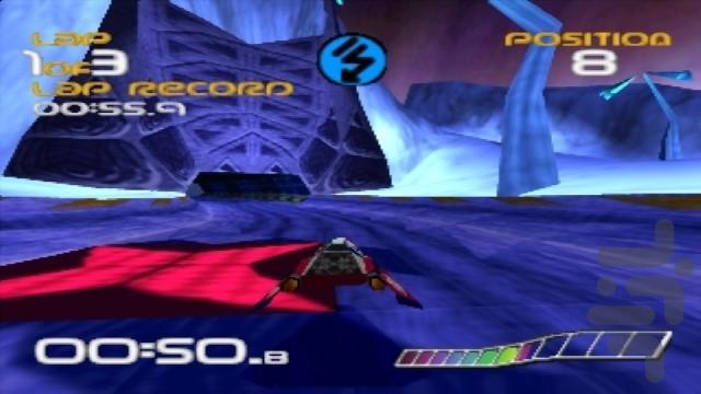 مسابقه ماشین فضایی - عکس بازی موبایلی اندروید