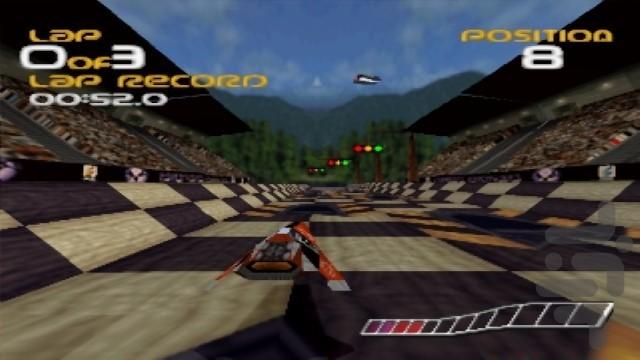 مسابقه ماشین فضایی - عکس بازی موبایلی اندروید