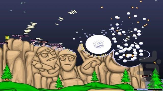 کرم ها جنگ جهانی - عکس بازی موبایلی اندروید