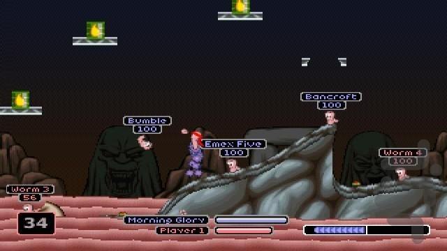 کرم ها جنگ جهانی - عکس بازی موبایلی اندروید