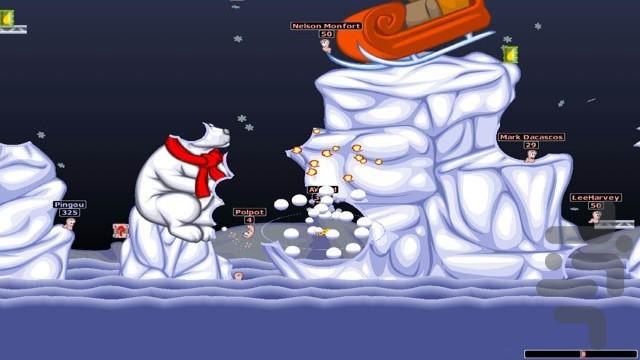 کرم ها جنگ جهانی - عکس بازی موبایلی اندروید