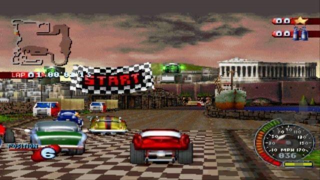 مسابقه رانندگی مخوف - عکس بازی موبایلی اندروید