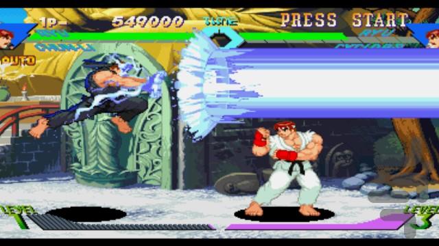 مردان ایکس مقابل مبارز خیابانی - عکس بازی موبایلی اندروید