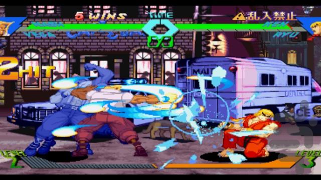 مردان ایکس مقابل مبارز خیابانی - عکس بازی موبایلی اندروید