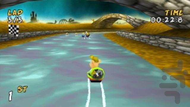 مسابقه قایق سواری - عکس بازی موبایلی اندروید