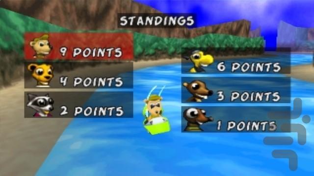 مسابقه قایق سواری - عکس بازی موبایلی اندروید