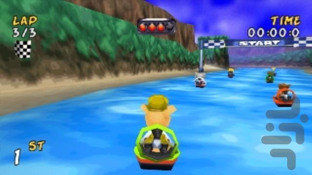 مسابقه قایق سواری - عکس بازی موبایلی اندروید