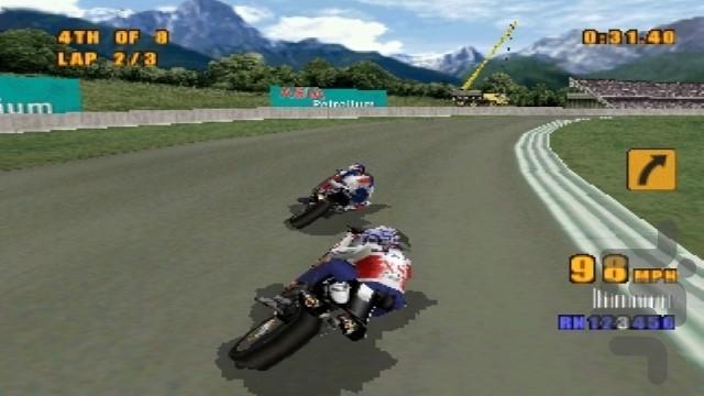 مسابقه موتور سواری ایکس اس - عکس بازی موبایلی اندروید