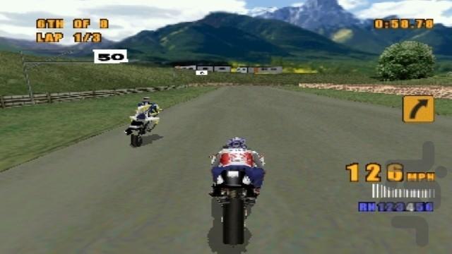 مسابقه موتور سواری ایکس اس - عکس بازی موبایلی اندروید