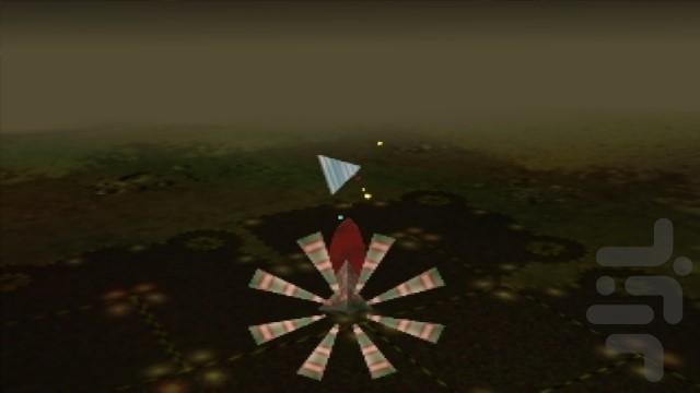 جنگ فضایی منظومه شمسی - Gameplay image of android game