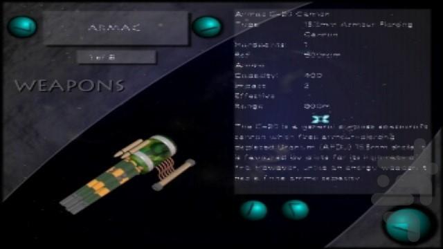 جنگ فضایی منظومه شمسی - Gameplay image of android game