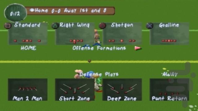 فوتبال آمریکایی مدرسه - عکس بازی موبایلی اندروید