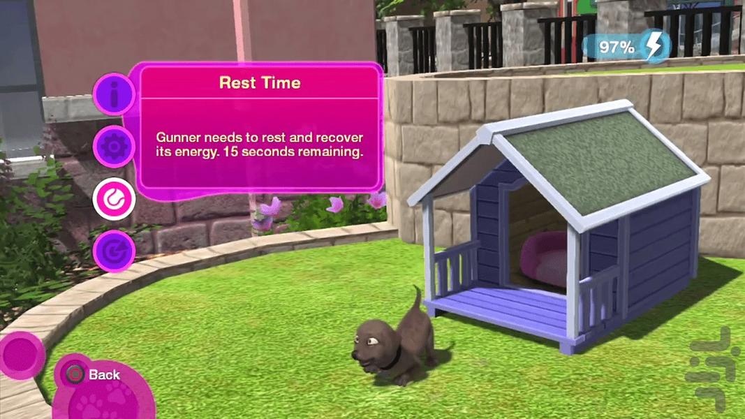 باربی ماجراجویی توله سگ ها - عکس بازی موبایلی اندروید