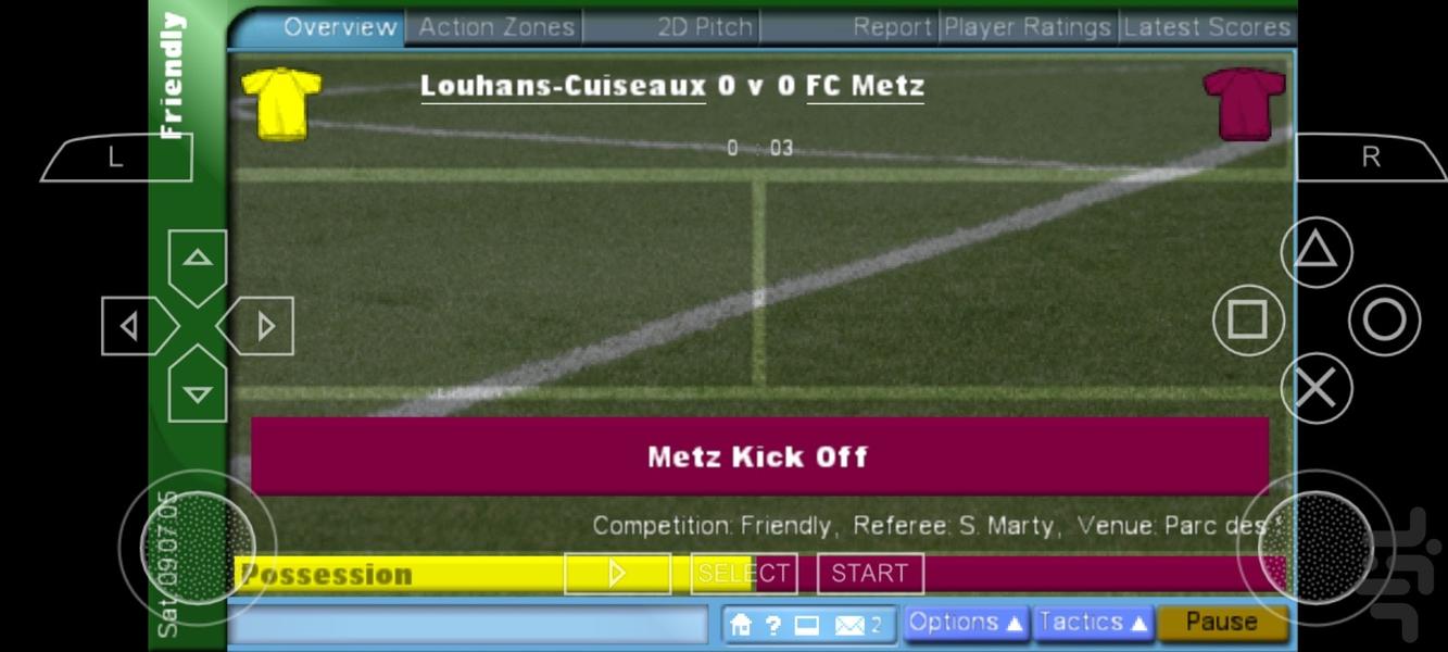 مدیر فوتبال ۲۰۰۶ - عکس بازی موبایلی اندروید