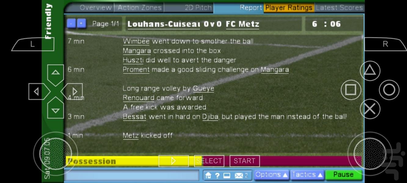 مدیر فوتبال ۲۰۰۶ - عکس بازی موبایلی اندروید