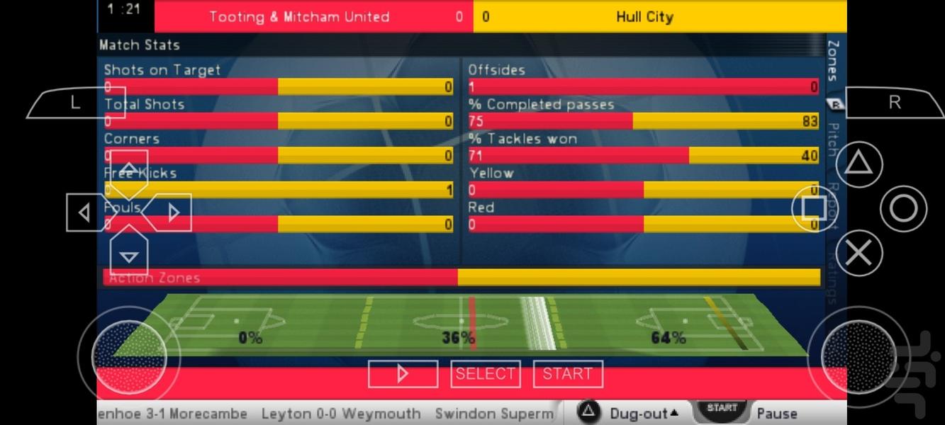 مدیر فوتبال ۲۰۰۷ - عکس بازی موبایلی اندروید