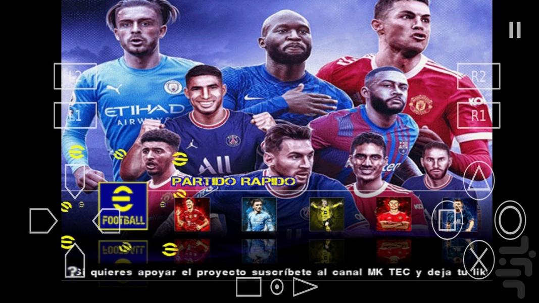 eFootball pes 22 Ps2 - Gameplay image of android game