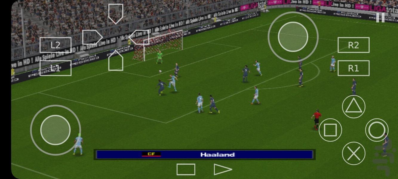 فوتبال eFootball pes ۲۳ Ps۲ غیر رسمی - عکس بازی موبایلی اندروید