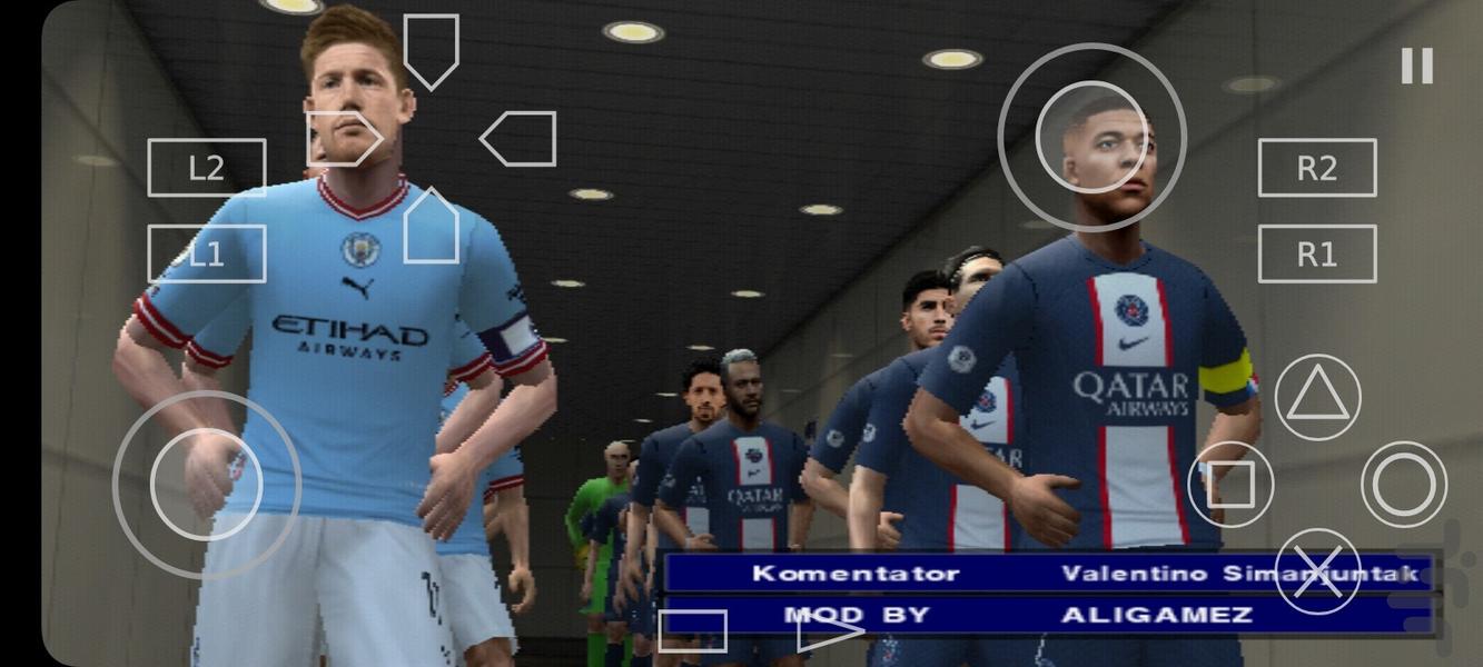 فوتبال eFootball pes ۲۳ Ps۲ غیر رسمی - عکس بازی موبایلی اندروید