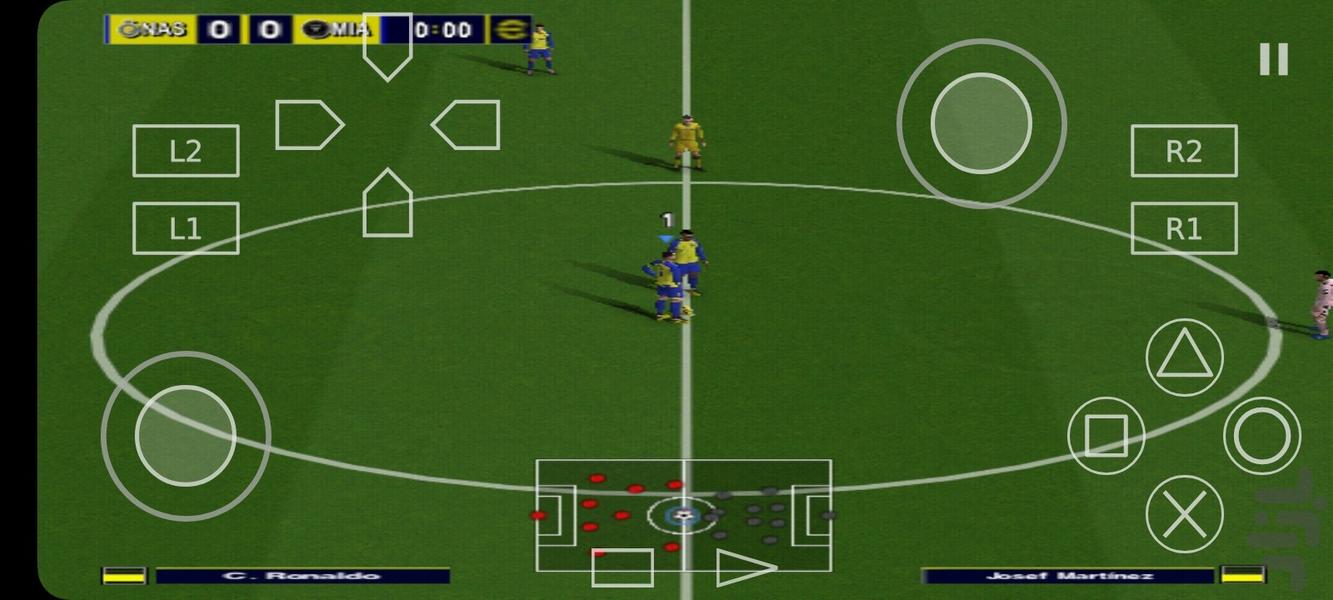 فوتبال eFootball pes ۲۴ Ps۲ غیر رسمی - عکس بازی موبایلی اندروید