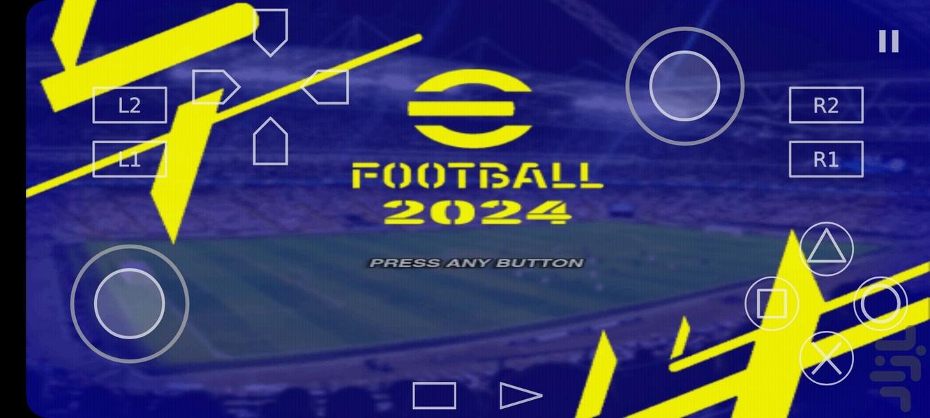 فوتبال eFootball pes 24 Ps2 غیر رسمی - عکس بازی موبایلی اندروید