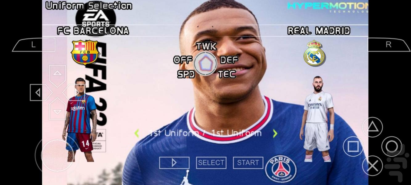 فوتبال FIFA ۲۲ - عکس بازی موبایلی اندروید