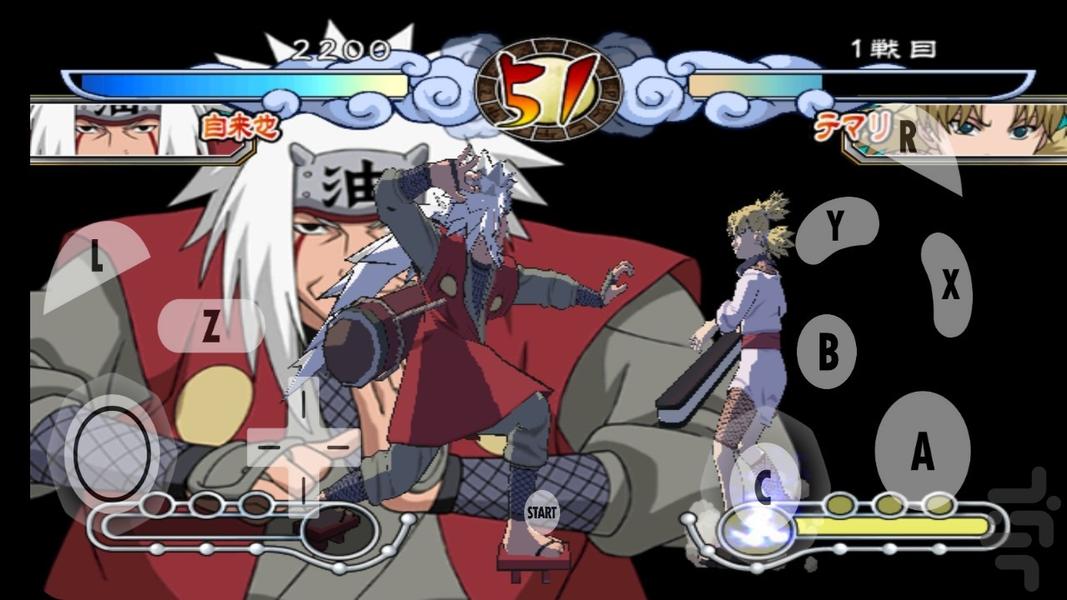 ناروتو کلش اف نینجا ۳ - عکس بازی موبایلی اندروید