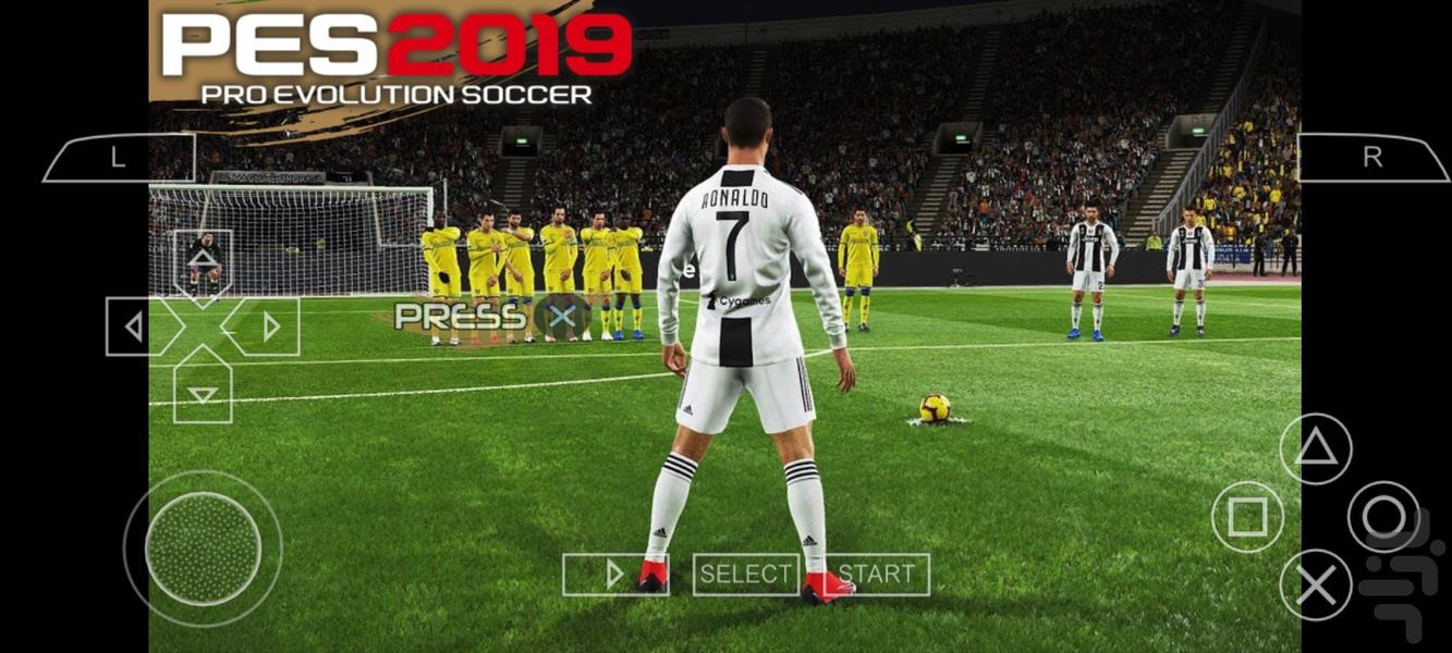 فوتبال PES 2019 - Gameplay image of android game