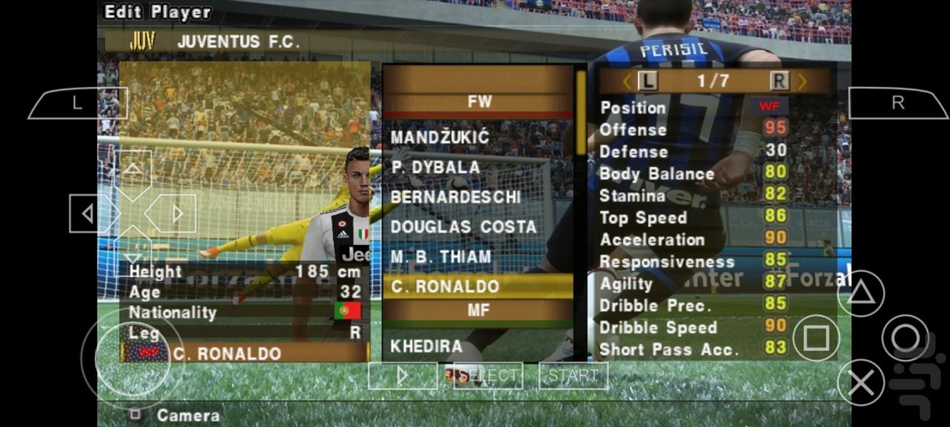 فوتبال PES ۲۰۱۹ - عکس بازی موبایلی اندروید