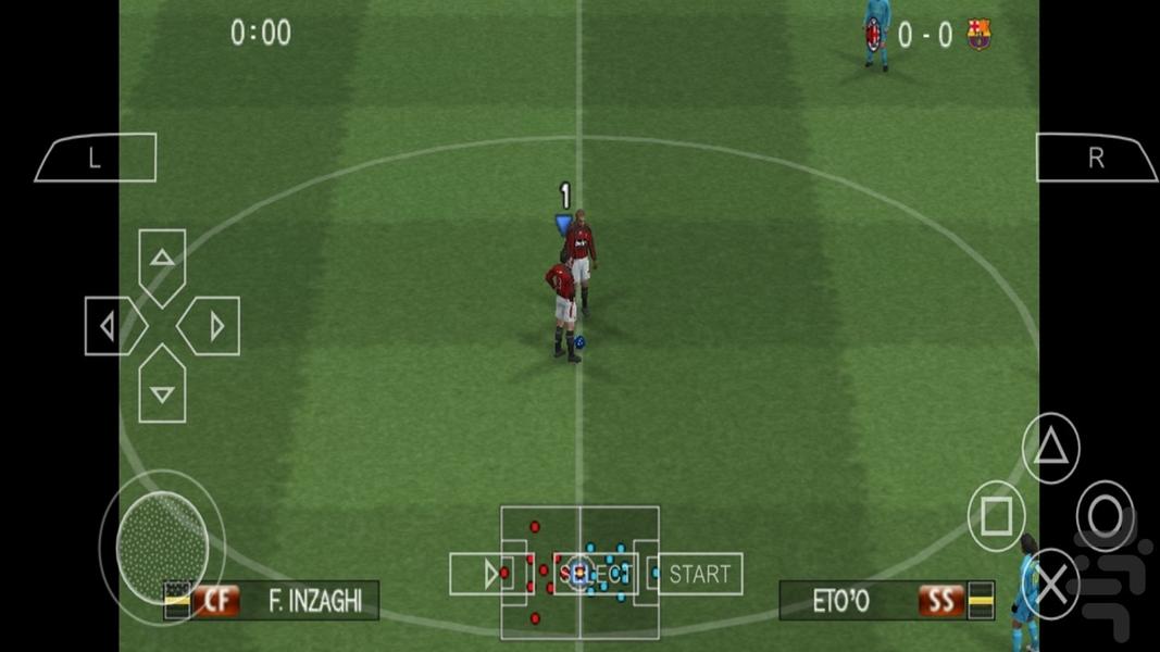 فوتبال pes 2008 - Gameplay image of android game