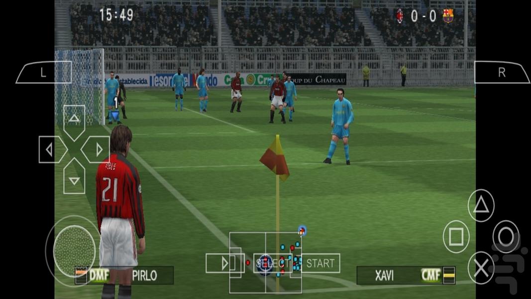 فوتبال pes 2008 - Gameplay image of android game
