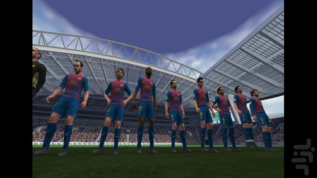 فوتبال PES ۲۰۱۲ - عکس بازی موبایلی اندروید