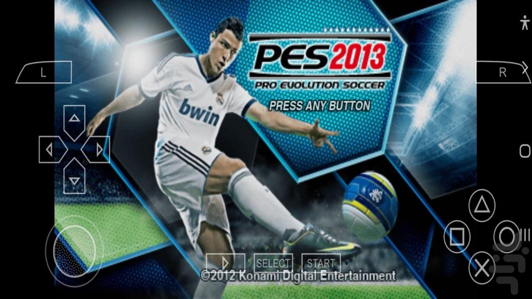 فوتبال PES 2013 - عکس بازی موبایلی اندروید