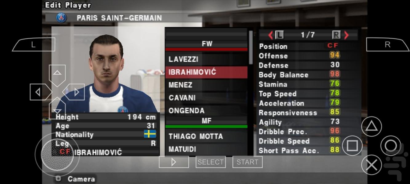 فوتبال pes ۲۰۱۴ کامل - عکس بازی موبایلی اندروید