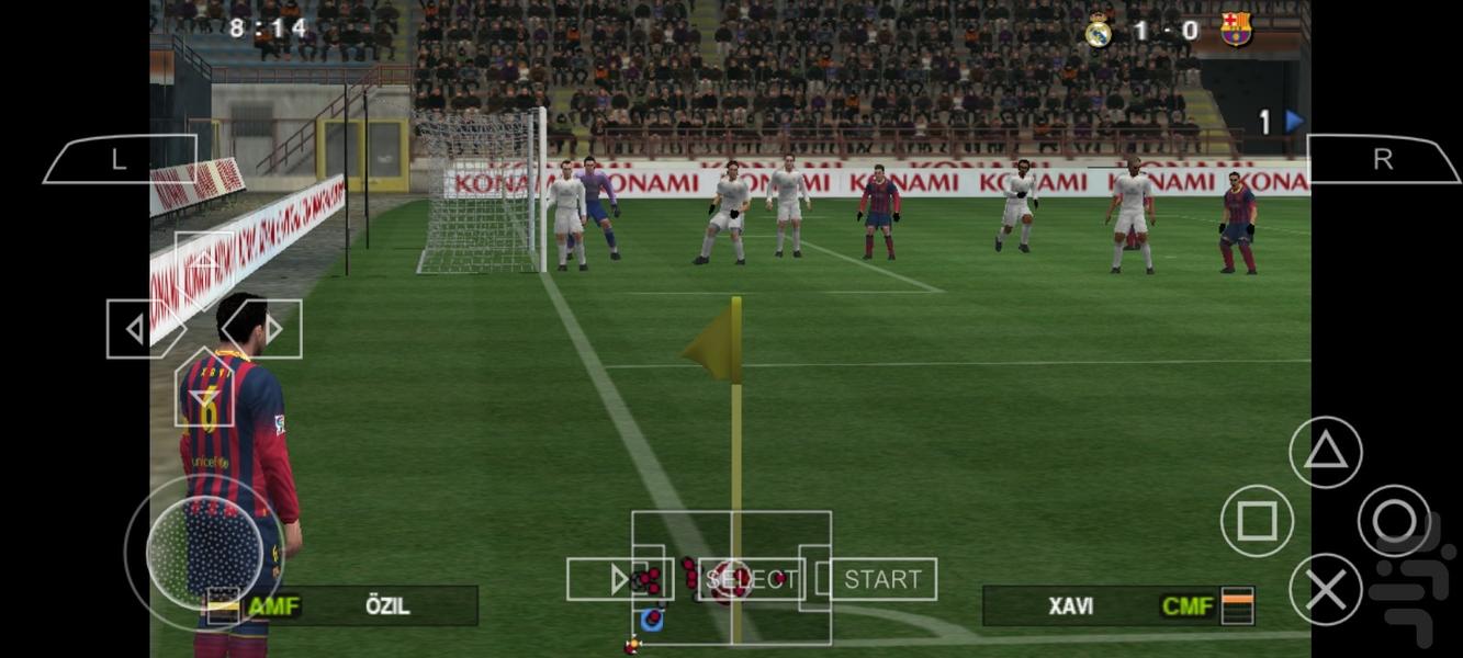 فوتبال pes ۲۰۱۴ کامل - عکس بازی موبایلی اندروید