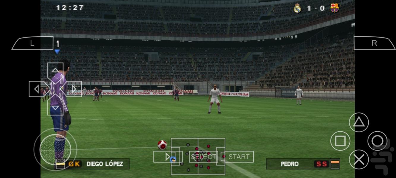 فوتبال pes ۲۰۱۴ کامل - عکس بازی موبایلی اندروید