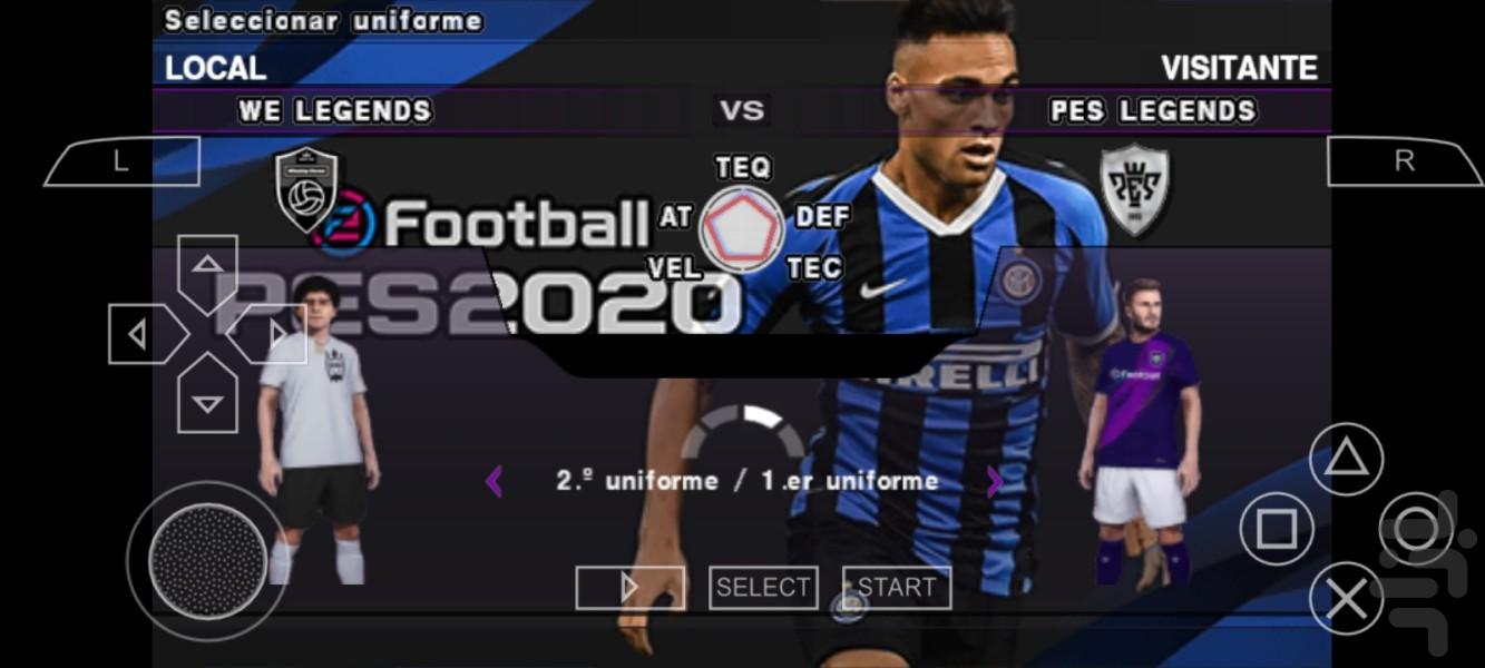 فوتبال PES ۲۰۲۰ - عکس بازی موبایلی اندروید