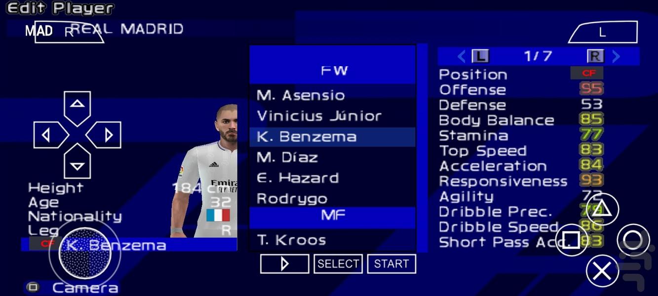 فوتبال PES ۲۰۲۳ کم حجم - عکس بازی موبایلی اندروید