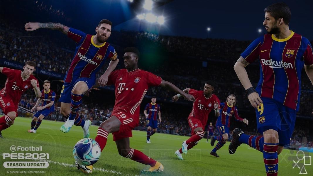 فوتبال PES 2021 - عکس بازی موبایلی اندروید