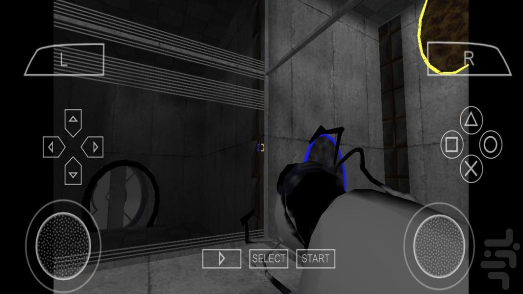 پرتال - Gameplay image of android game