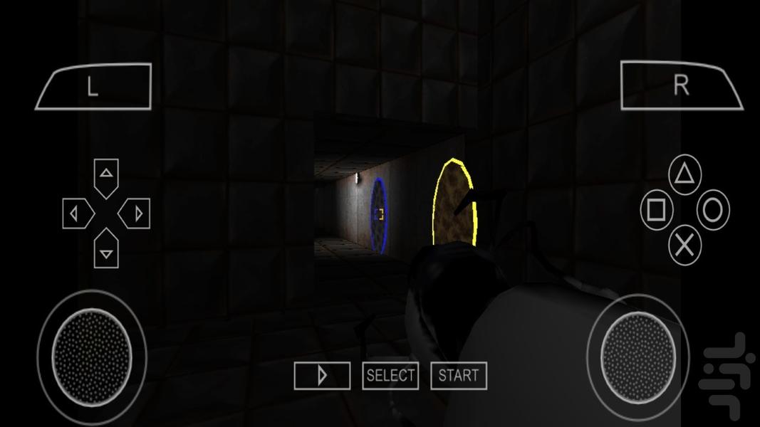 پرتال - Gameplay image of android game