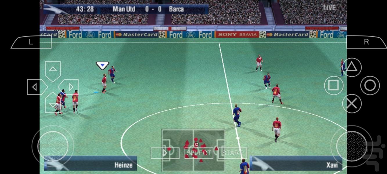 فوتبال لیگ قهرمانان اروپا ۲۰۰۷ - عکس بازی موبایلی اندروید