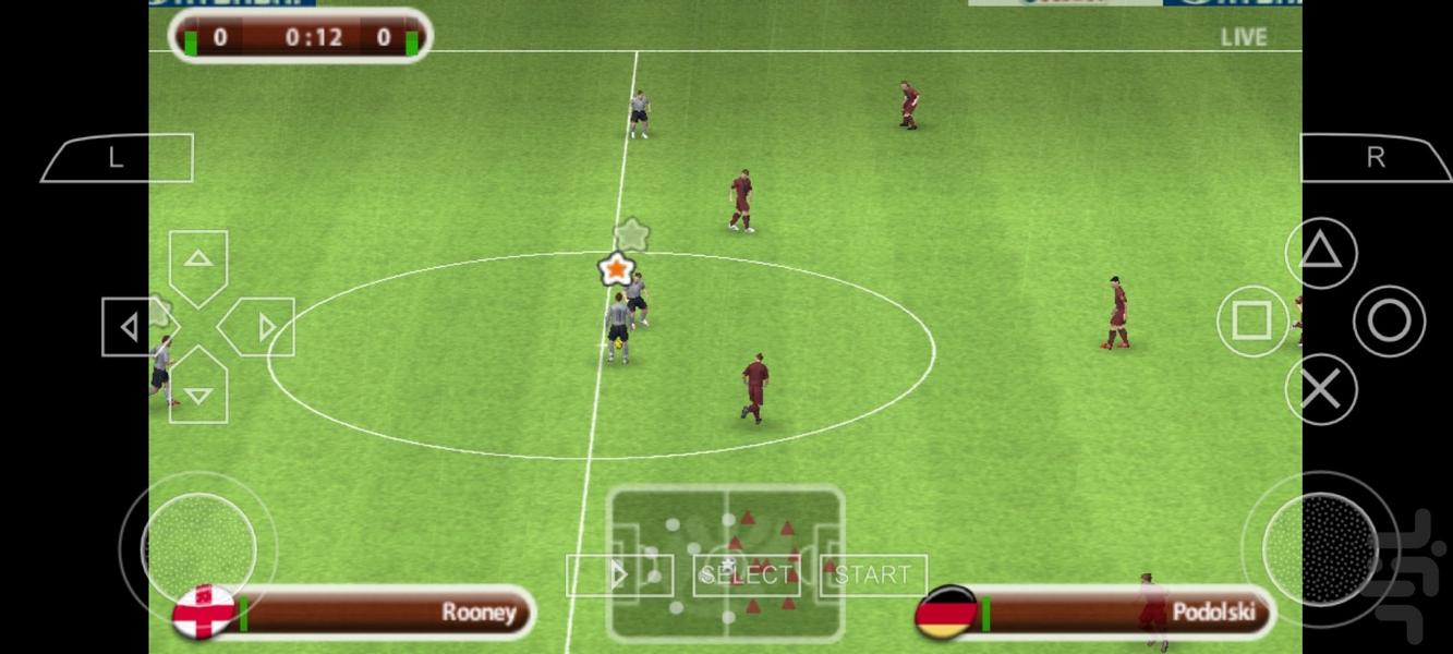 فوتبال لیگ قهرمانان اروپا ۲۰۰۸ - عکس بازی موبایلی اندروید