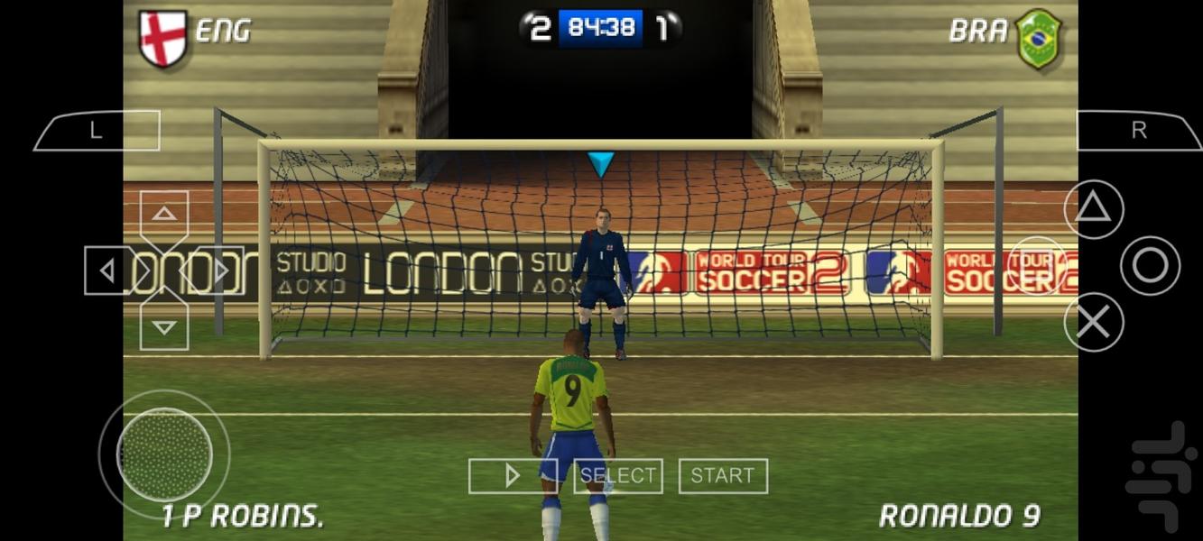 فوتبال تور جهانی ۲ - عکس بازی موبایلی اندروید