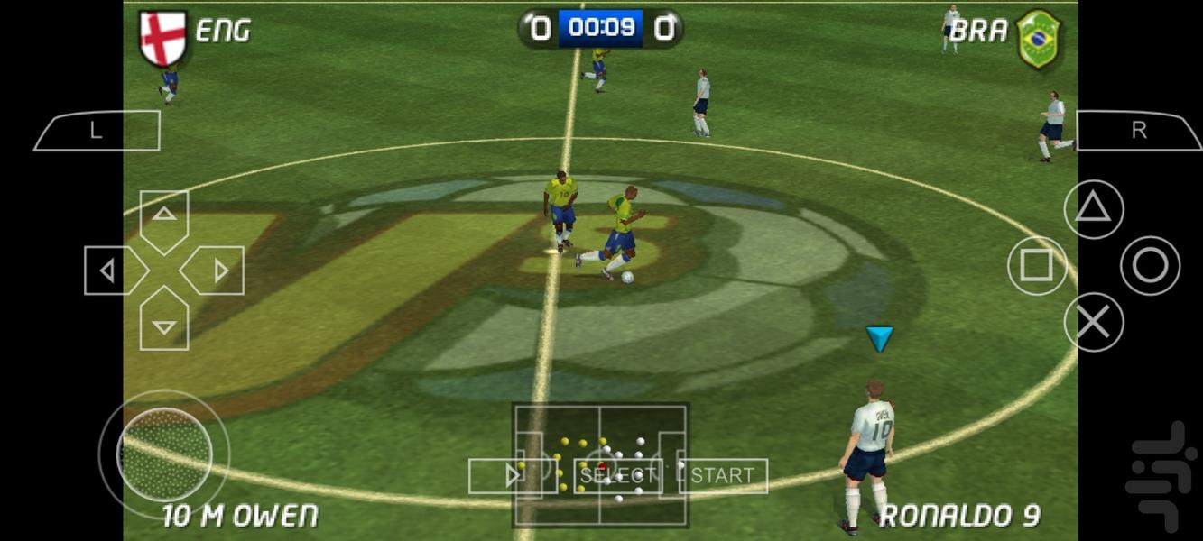 فوتبال تور جهانی ۲ - عکس بازی موبایلی اندروید