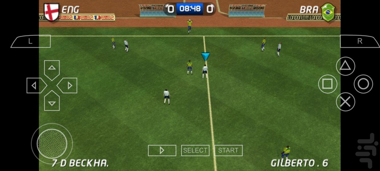 فوتبال تور جهانی ۲ - عکس بازی موبایلی اندروید