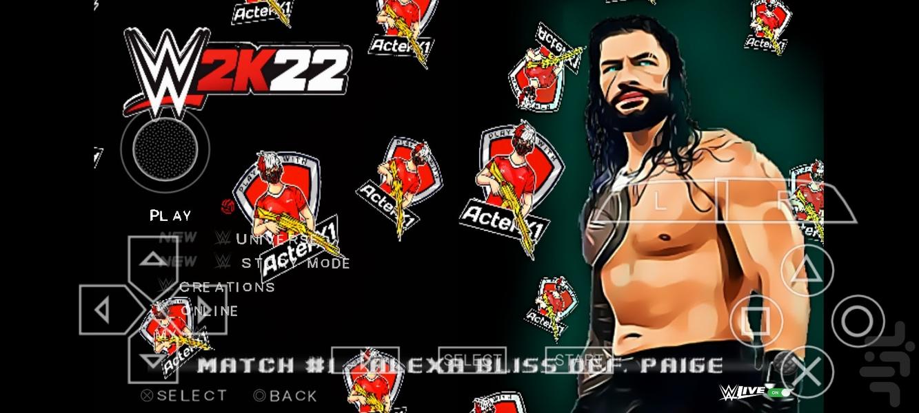 wwe 2k22 - Gameplay image of android game